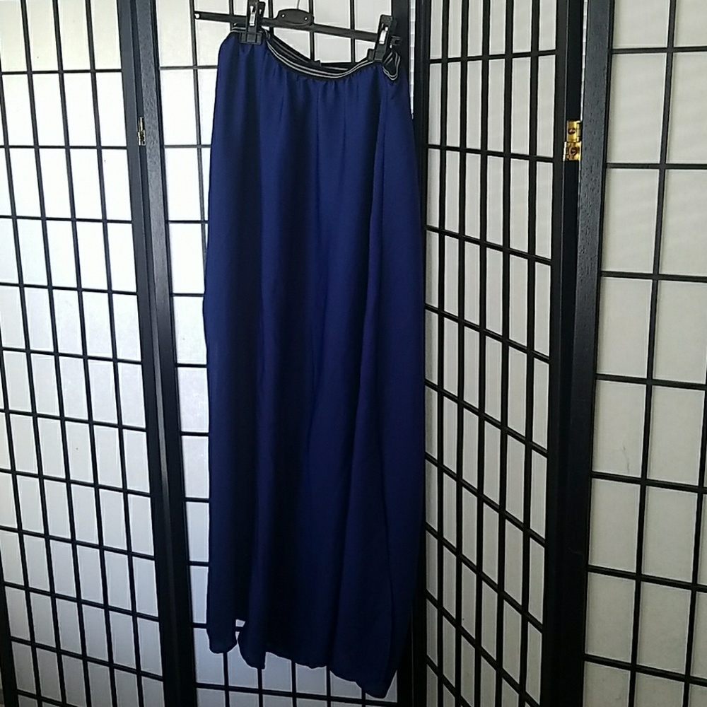 Blue skirt
